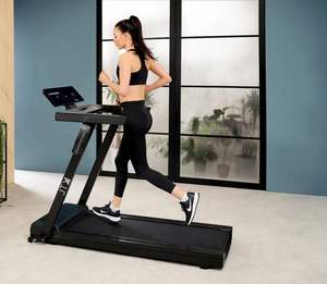 Caminadora Plegable Compacta Slimline, Caminadora de 80 kg con Control Remoto, Motor de 1 HP, Pantalla LCD, Inclinación Automática - Product Image 4