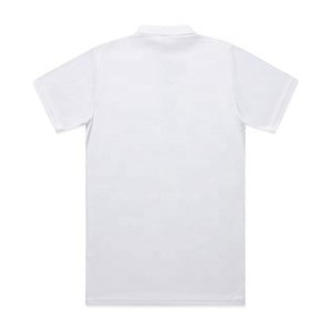 Polo homme en polyester 100% de haute qualité, uni, pour le sport en plein air, avec logo brodé. - Product Image 6