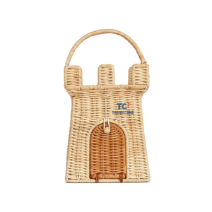 Panier de rangement personnalisé en forme de lapin tissé à la main en rotin utilisé pour le pique-nique et la décoration - Product Image 5