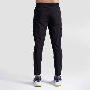 Force Trousers <b>Black</b> High <b>Work</b> Wear <b>Pants</b> Zipper Straight Lightweight Woven Jogger Sweatpants Available XL 2XL 3XL 4XL 5XL 6XL - Product Image 2