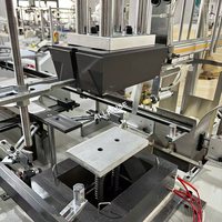 Machine automatique de fabrication de contenants à lunch en papier, machine à boîtes à salade jetables en kraft, boîte à repas à compartiment unique