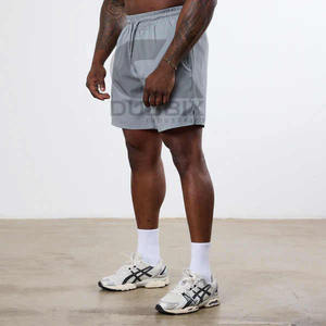 Shorts de plage décontractés sportifs d'été pour hommes coupe ample avec logo personnalisé motif solide bon prix Shorts de sport vierges - Product Image 2