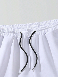 Pantalones Cortos de Baloncesto Sublimados Personalizados, Estilo Vintage, Tallas Grandes, Ropa Deportiva Transpirable para Adultos y Niños, Diseño de Pantalones Cortos de Baloncesto en Blanco - Product Image 5