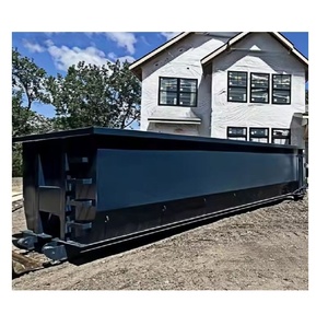 Benne à ordures massive de construction de 40 verges disponible peut contenir jusqu'à 4 tonnes, parfaite pour les entrepreneurs et les constructeurs - Product Image 3