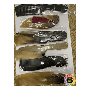 Competitive Price Natural Anti-Static Horn <b>Comb</b> - New Design By Vintage Craftwater buffalo horn <b>comb</b> handmade for ladies - Product Image 1