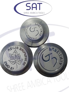 Moules de frappe de pièces de monnaie en argent fin 100 mg personnalisés SAT Jewelry pour la fabrication de pièces de monnaie en or et en argent, moules de frappe de pièces de monnaie Tajikistan USA - Product Image 3