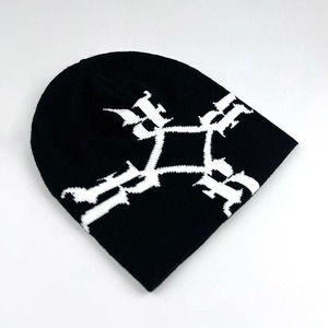 Black <b>Beanies</b> Manufacturer CustomAll Over Printed Streetwear Sports <b>Beanie</b> Acrylic Skull Cap Cuffed Jacquard <b>Slouchy</b> Winter <b>Hat</b> - Product Image 2