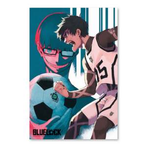 Affiche d'anime Blue Lock, Jinpachi Ego & Yoichi Isagi, duo dynamique, affiche Lock - Product Image 3