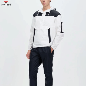 Solid Color New Design Lightweight Windbreaker Sport Coat Waterproof Rain Windbreaker <b>Jacket</b> For Sale - Product Image 3