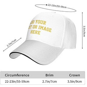 Casquettes de baseball avec logo personnalisé en gros, casquettes brodées en 3D, casquettes noires vierges pour hommes, casquettes de camionneur à broderie personnalisée - Product Image 2