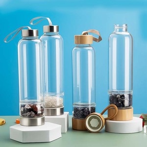 水晶宝石水瓶治疗长生不老药水晶点宝石注入双酚a免费水晶水瓶 - Product Image 3