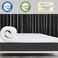 Surmatelas en mousse à mémoire de forme en gel |   Surmatelas rafraîchissant ventilé pour les maux de dos |   Housse amovible CertiPUR-US en gros