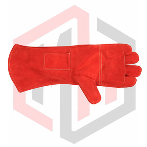 Gants de soudage en cuir fendu FireGrip épaisseur 7 oz longueur 16 pouces résistant à la déchirure pour le travail à haute température 2025 - Product Image 6