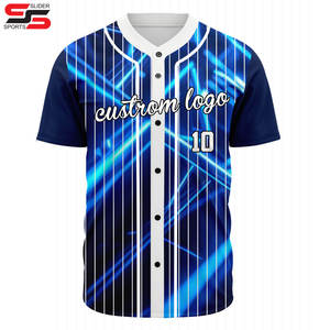 Maillot de baseball avec logo personnalisable de haute qualité avec pantalon imprimé à motif vierge en tissu respirant à manches courtes élégant pour hommes - Product Image 6