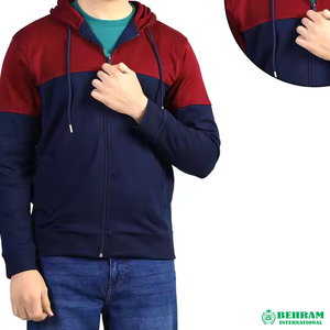 Chaqueta Softshell Personalizada al por Mayor 2026, Diseño Exclusivo, Color Personalizado, Venta Caliente, Sudadera con Cremallera y Logotipo Personalizado, Unisex, 100% Algodón - Product Image 2