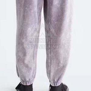 Fabricant pakistanais, dernière conception de pantalons de jogging délavés à l'acide, nouveau style de pantalon de jogging, marque privée, pantalon de jogging pour hommes à vendre - Product Image 4