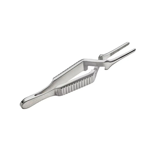 Pince Bulldog en acier inoxydable pour chirurgie, instrument manuel certifié CE Classe I - Product Image 1