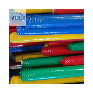 Palo de madera de escoba con película termorretráctil de Pvc para suministros de limpieza Productos de limpieza de fregona - Product Image 2