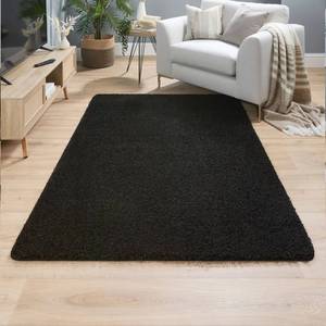 Alfombra Peluda Negra Lavable para el Hogar Netline - Product Image 6