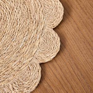 Napperon en jonc de mer en forme de pétoncle, napperon tissé, assiettes de chargeur polyvalentes pour la cuisine à domicile fabriquées au Vietnam - Product Image 4