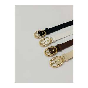 Offre spéciale 4 pièces : ceinture ovale pour femme, ceinture pour veste, ceinture pour robe, ceinture pour chemise - Colorée - Product Image 5