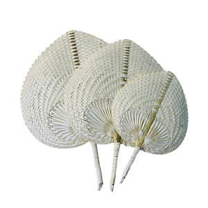 Abanico de hojas de palma de paja respetuoso con el medio ambiente de Vietnam, abanicos de bambú de colores para el verano 99GD de Vietnam, la mejor oferta - Product Image 6