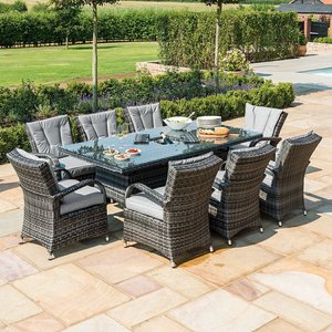 Mây đồ nội thất sân vườn ngoài trời ăn uống đặt <span class=keywords><strong>Patio</strong></span> wicker ghế với Ice Bucket Bàn và ghế nhà hàng lớn ghế bành - Product Image 3