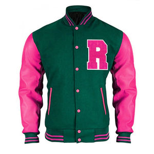 Chaqueta Varsity de Béisbol Personalizada de la Mejor Calidad OEM, Chaqueta de Invierno con Letras Bordadas, Material de Tela de Primera Calidad, Secado Rápido y Transpirable - Product Image 5