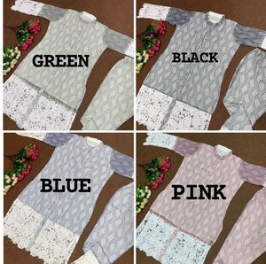 Designer attrayant nouvelle collection de pantalons de fête avec conception d'impression numérique sur tissu de soie Georgette lourd - Product Image 6