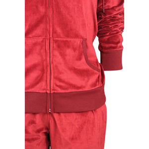 Survêtements lourds coupe ajustée pour femmes avec impression de logo personnalisé vêtements d'hiver de qualité supérieure survêtements en velours - Product Image 4