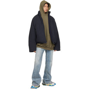 Jersey de gran tamaño para hombre, Sudadera con capucha de peso pesado para hombre, logotipo personalizado, sudaderas con capucha con hombros caídos en blanco, sudaderas con capucha de felpa francesa - Product Image 5