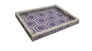 Nueva bandeja de servicio atractiva Diseño único Bone Restaurant & Hotel Supplies con incrustaciones de hueso o mango atractivo y la mejor calidad - Product Image 3