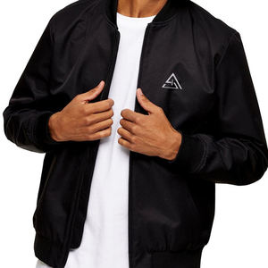 Chaqueta Bomber de Diseño Personalizado, Chaqueta de Béisbol Bordada con Collage, Impermeable para Hombre - Product Image 6