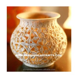 Porte-bougie en pierre ollaire sculpté à la main, le plus attrayant et le plus beau, avec une surface super lisse - Product Image 1