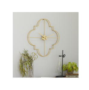 นาฬิกาแขวนผนังโลหะขนาดใหญ่แบบทันสมัยสำหรับใช้ในบ้านและสำนักงานส่งออกจากอินเดีย - Product Image 5