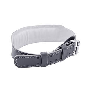 Fitness Custom Powerlifting Cuero Gimnasio Cinturón Levantamiento de pesas Power Belt Logotipo personalizado Cinturón de levantamiento de pesas de cuero genuino - Product Image 4