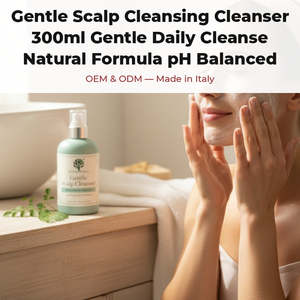 Shampoo naturel RedMoringa à pH équilibré 300ml pour un nettoyage quotidien doux du cuir chevelu, étiquette privée OEM - Product Image 2