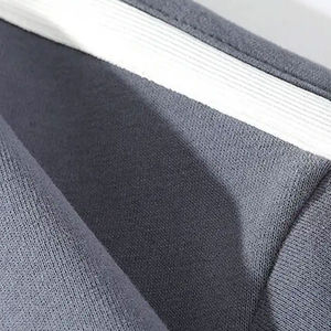 Vente en gros Sweatshirts surdimensionnés à manches rayées et col rond personnalisés de haute qualité 100% coton pour hommes - Product Image 6