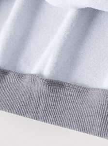 เสื้อฮู้ดพิมพ์ลายคอวีทรงโอเวอร์ไซส์สำหรับผู้หญิง สวมใส่สบาย แขนยาว ผ้าเนื้อนุ่ม ทรงหลวม ใส่ได้ทุกวัน - Product Image 2