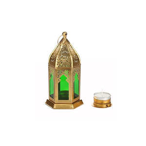 Lanterne marocaine moderne en métal personnalisable Article décoratif d'intérieur/extérieur élégant pour la maison - Product Image 5