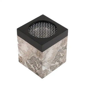 ห้อง Bad ตกแต่งทรงสี่เหลี่ยม Burner สีดําและสีขาวออกแบบง่าย Bakhoor Burner สําหรับรอมฎอนพิเศษ - Product Image 3