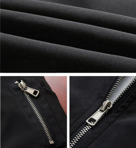 เสื้อโค้ทผู้ชายสำหรับฤดูใบไม้ร่วงเสื้อแจ็กเก็ตบอมเบอร์เสื้อแจ็กเก็ตแฟชั่นกลางแจ้งเสื้อลำลองแนวสตรีท - Product Image 5