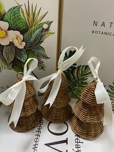 Adornos navideños únicos de mimbre hechos a mano de Vietnam a un precio atractivo para exportar - Product Image 4