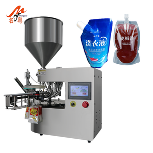 Automatische Pneumatische Standbeutel-Flüssigkeitsabfüll- und Verschließmaschine für Getränke, Lebensmittel & Chemikalien mit PLC-Steuerung Hohe Genauigkeit - Product Image 6