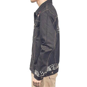 แจ็คเก็ตยีนส์สั่งทำขายส่งคุณภาพสูงสำหรับผู้ชายและผู้หญิง ผู้ผลิตแจ็คเก็ตยีนส์แฟชั่นขายส่ง |   สตรีทแวร์วินเทจ - Product Image 3