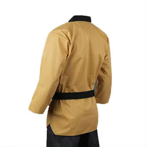 Combinaisons de karaté en coton unisexe en gros, uniformes de taekwondo de haute qualité pour hommes et femmes, logo personnalisé, vêtements d'arts martiaux - Product Image 2
