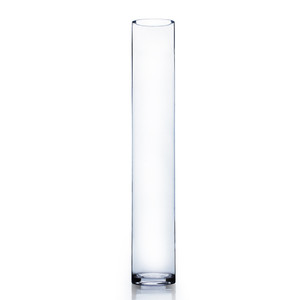 VCY0535 - Cylinder Glass <b>Vase</b> - 35 - Product Image 2