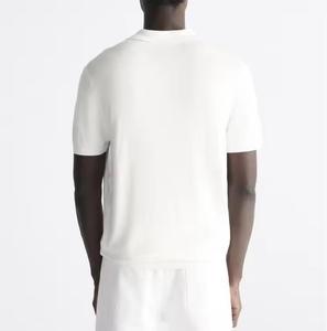 เสื้อโปโลสำหรับธุรกิจเสื้อยืดแขนสั้นพิมพ์โลโก้ออกแบบได้ตามต้องการโอกาสเล่นกอล์ฟ - Product Image 6