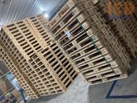 Palette Euro EPAL standard européenne, 4 entrées, en bois de pin, type EPAL 4 voies
