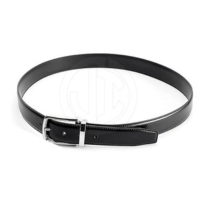 Ceintures en cuir de vachette populaires pour hommes, boucle en acier, légères, écologiques, style décontracté, logo personnalisé - Product Image 3